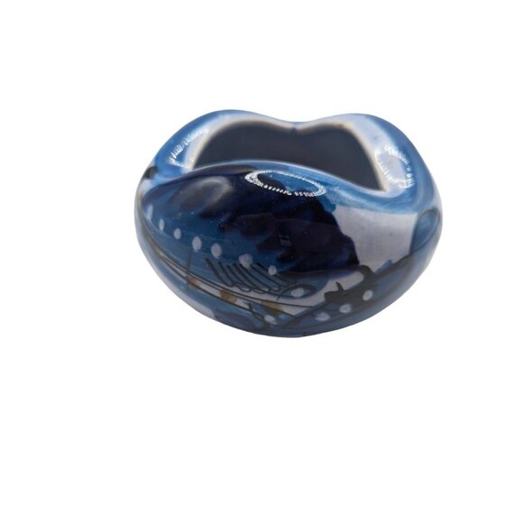 Mid 20th Century A. J. Tonala Mexico Bowl/ Ashtray with Bird Signed - Picture 1 of 12